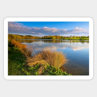 Hardwick Park Lake, County Durham Sticker